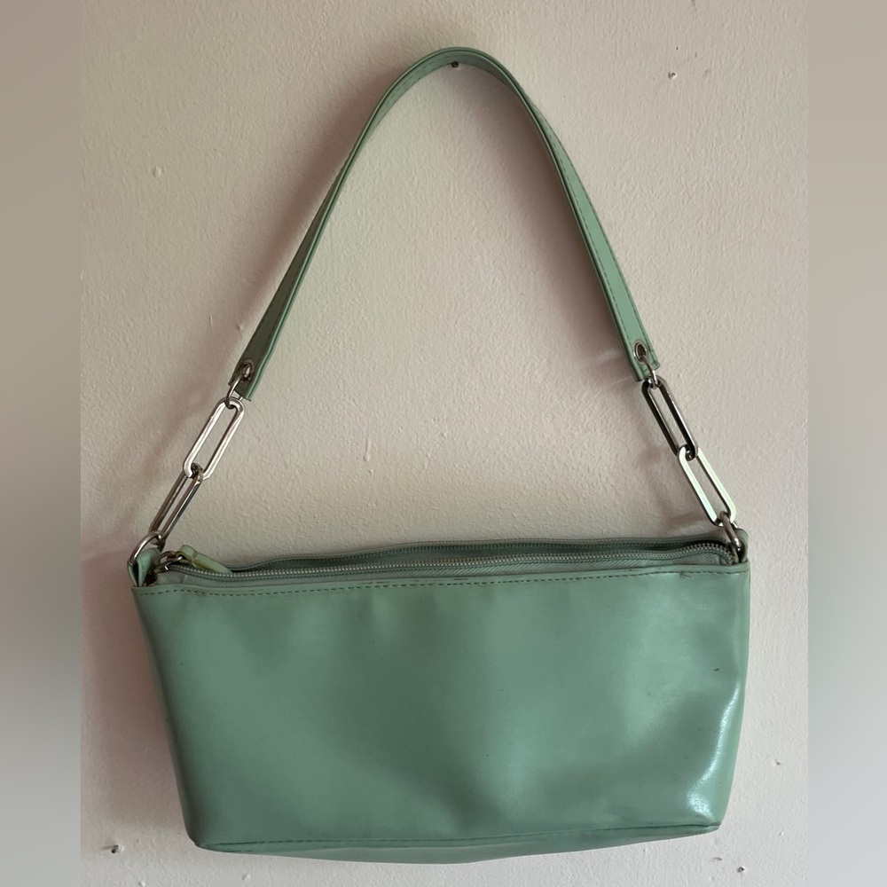 Ego. Mint greenish. Handbag